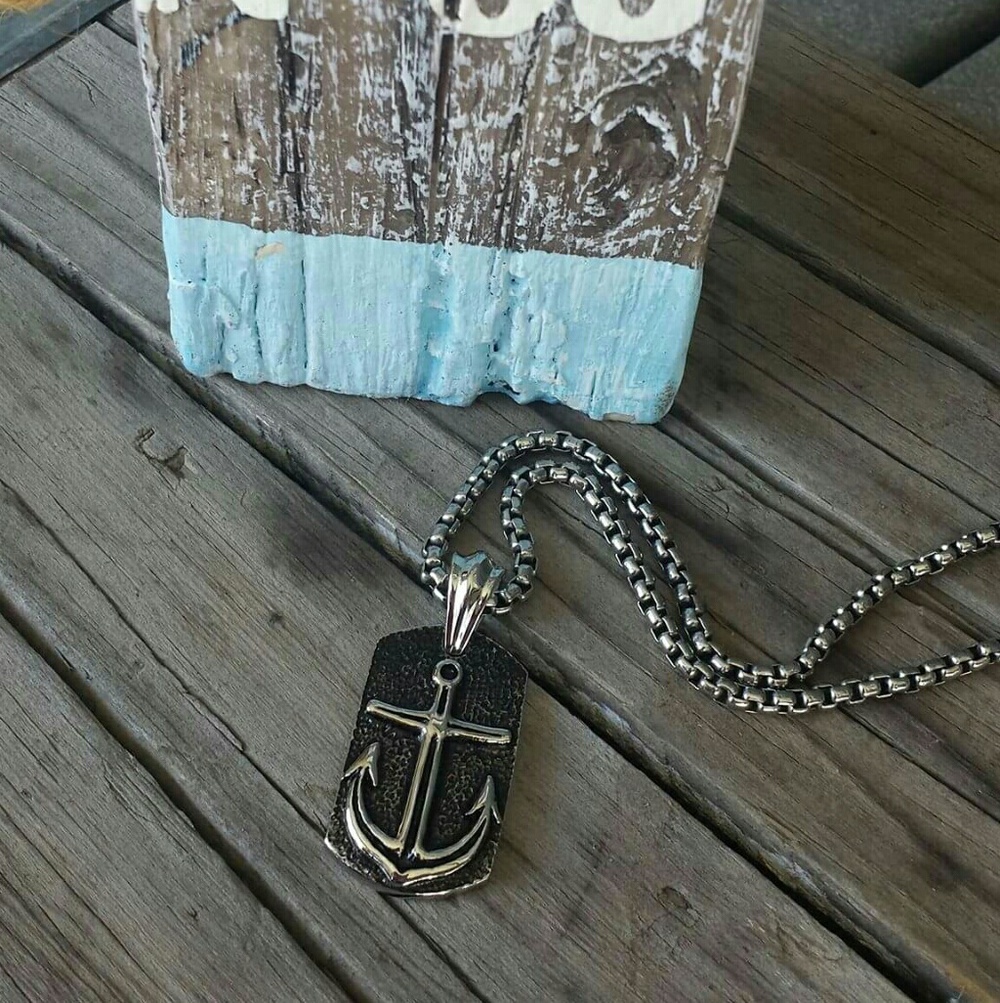 for @bradhanneman DO NOT BUY Stainless Steel Mens Necklace New* Price Firm - Picture 3 of 4